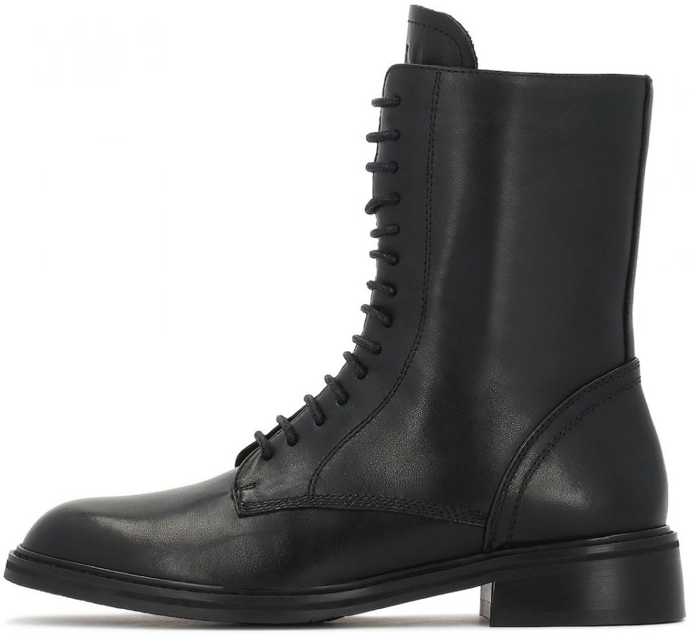 Kazar Šnurovacie členkové čižmy  čierna