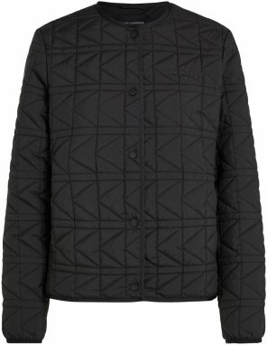 Karl Lagerfeld Prechodná bunda  čierna