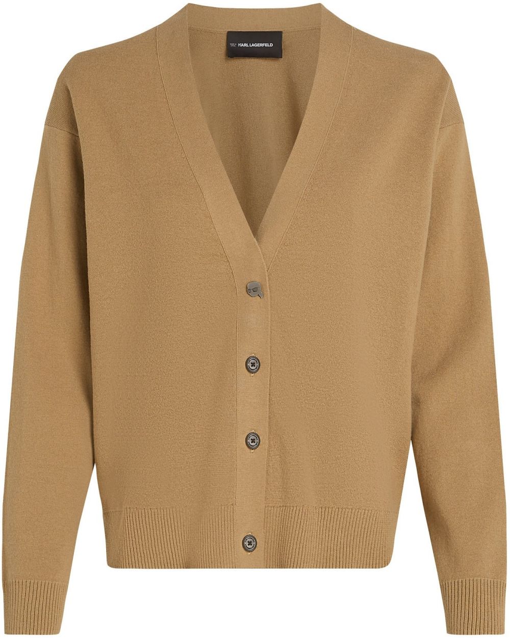 Karl Lagerfeld Kardigán 'Ikon'  svetlohnedá