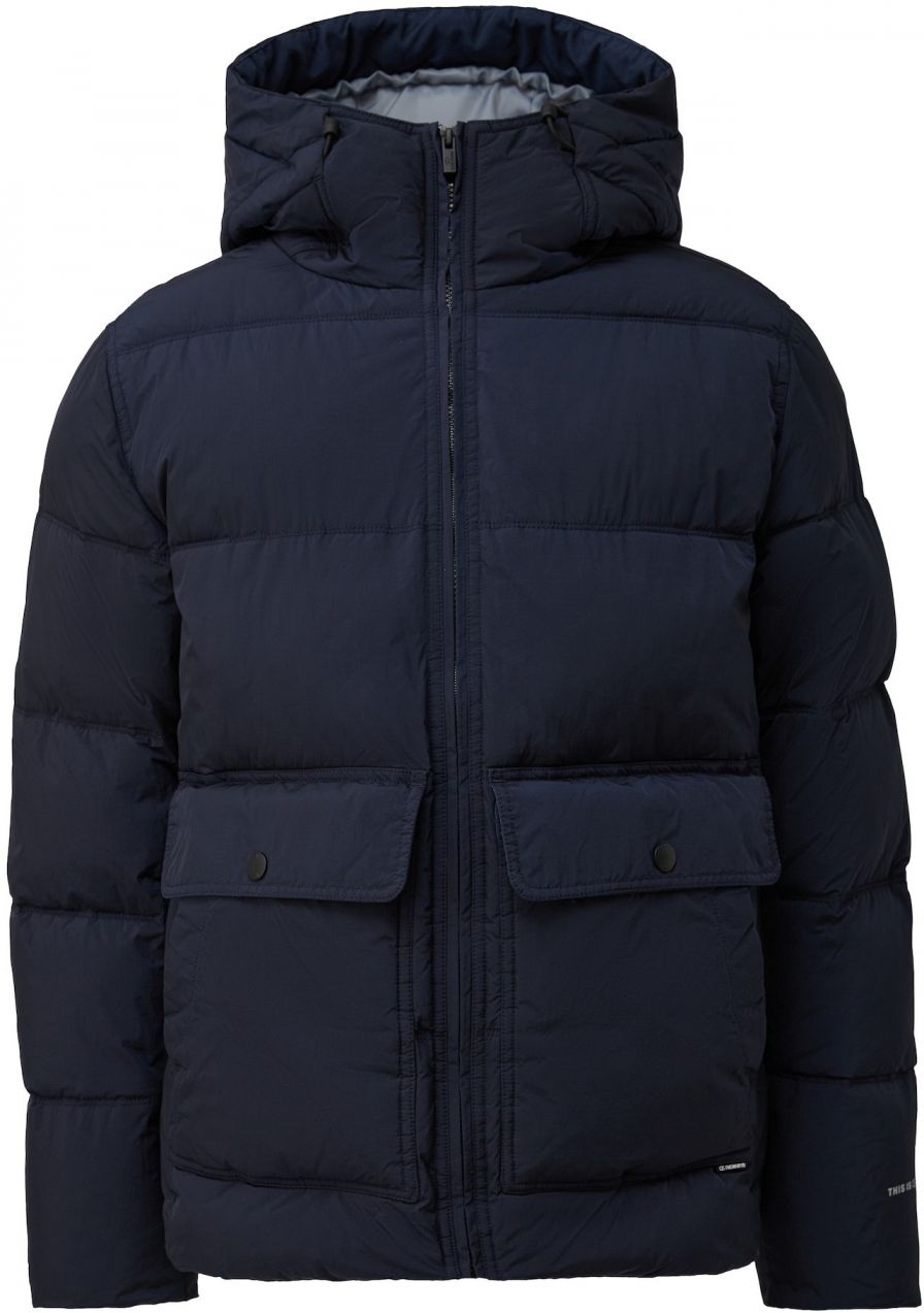 QS Zimná bunda  námornícka modrá