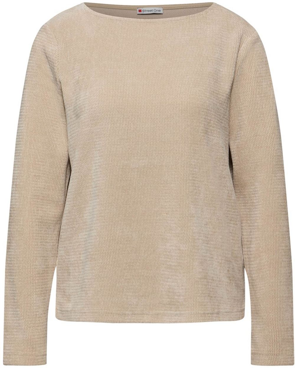 STREET ONE Tričko  piesková