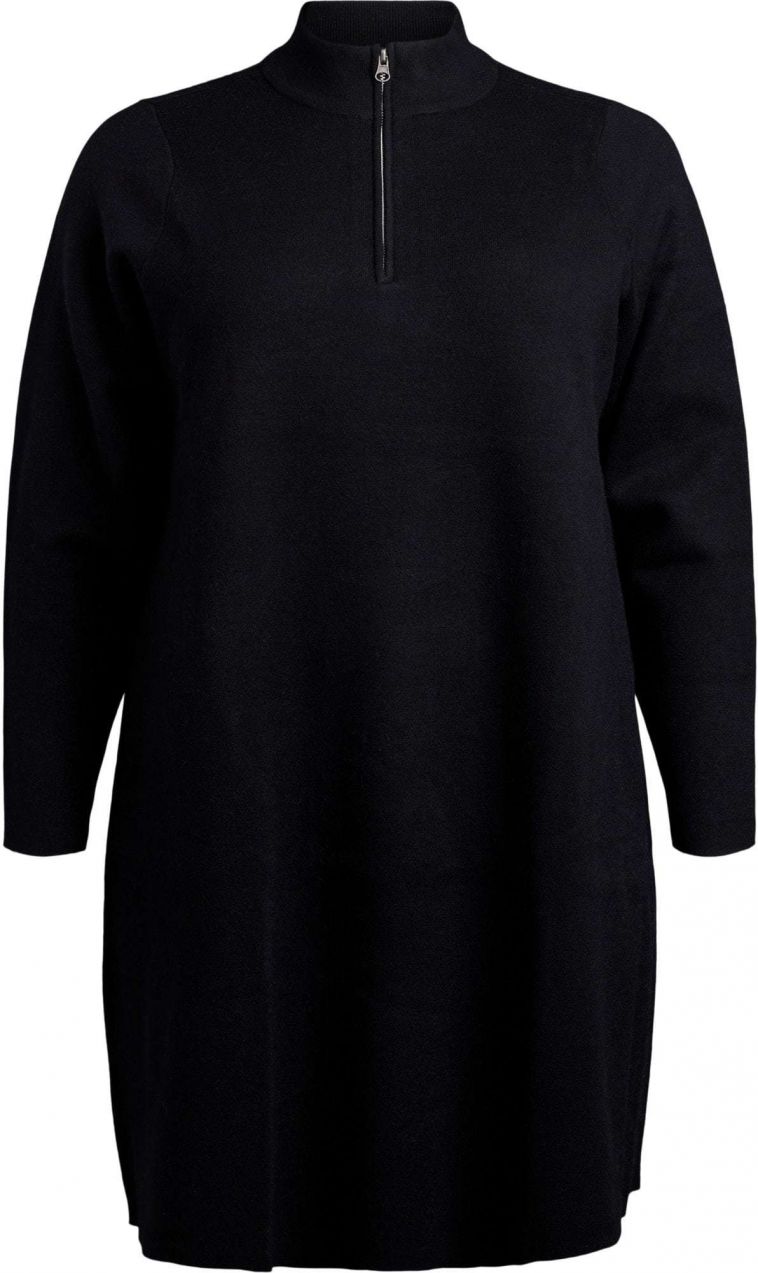 Zizzi Pletené šaty 'MZOE'  čierna