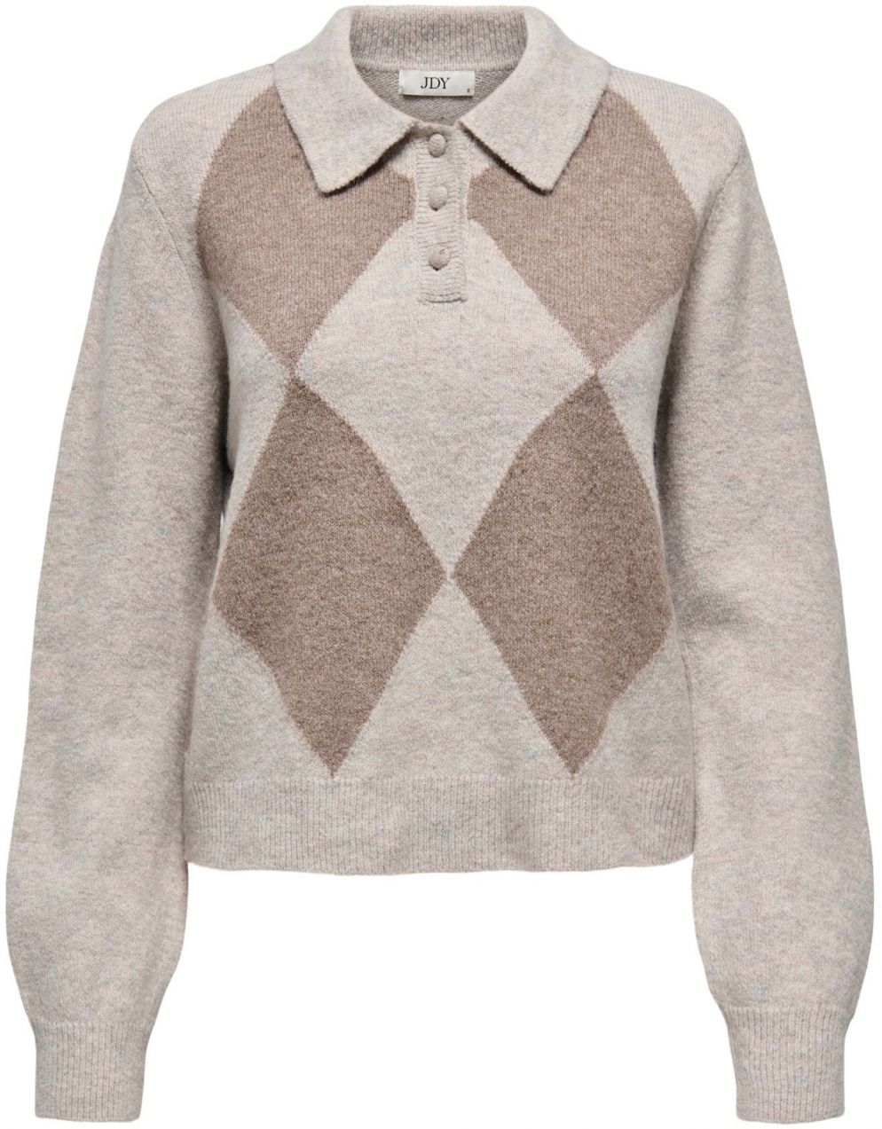 JDY Sveter 'JDYMARA'  sivá / tmavošedá