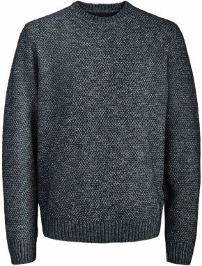Jack & Jones Premium Sveter 'JPRBLAWILSON'  tmavomodrá / biela
