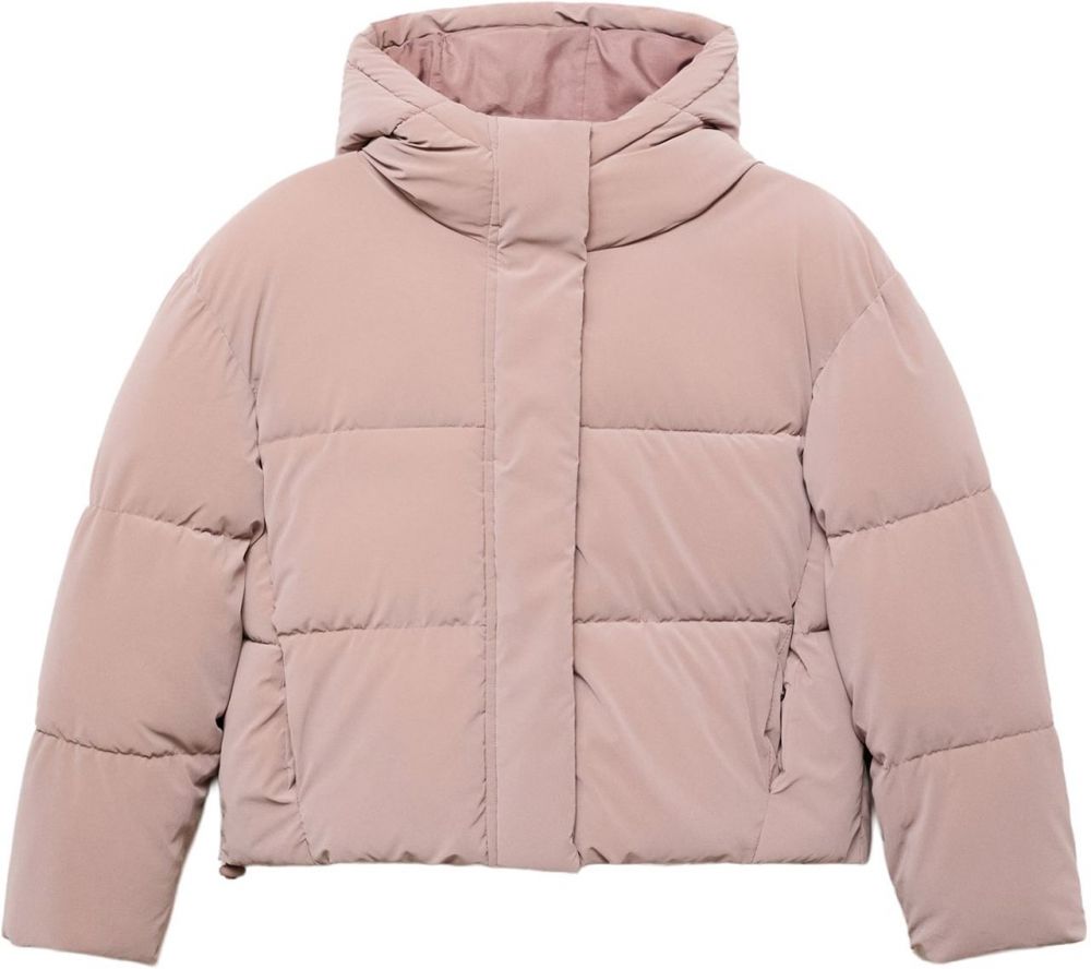 MANGO TEEN Zimná bunda 'Cropi'  staroružová