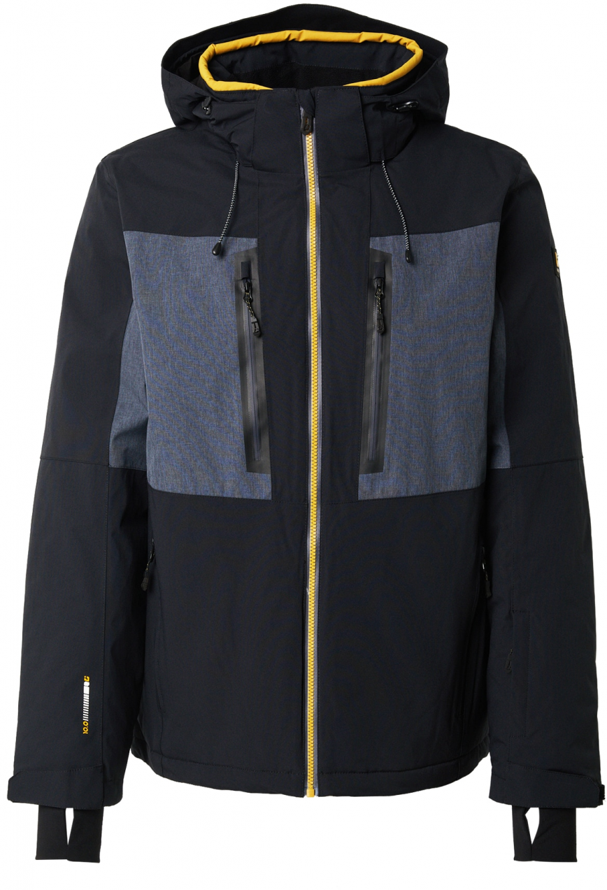 KILLTEC Športová bunda 'KSW 47'  sivá / čierna