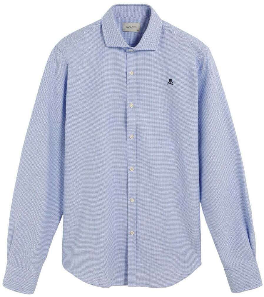 Scalpers Košeľa  svetlomodrá / biela