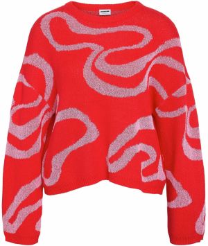 Noisy may Sveter 'NMKOURTNEY'  malinová / svetloružová