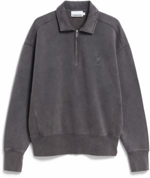 ARMEDANGELS Mikina 'ICONIC Å TEMAAL'  tmavosivá