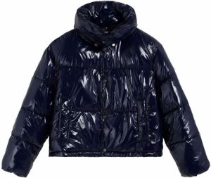 Scalpers Zimná bunda  námornícka modrá