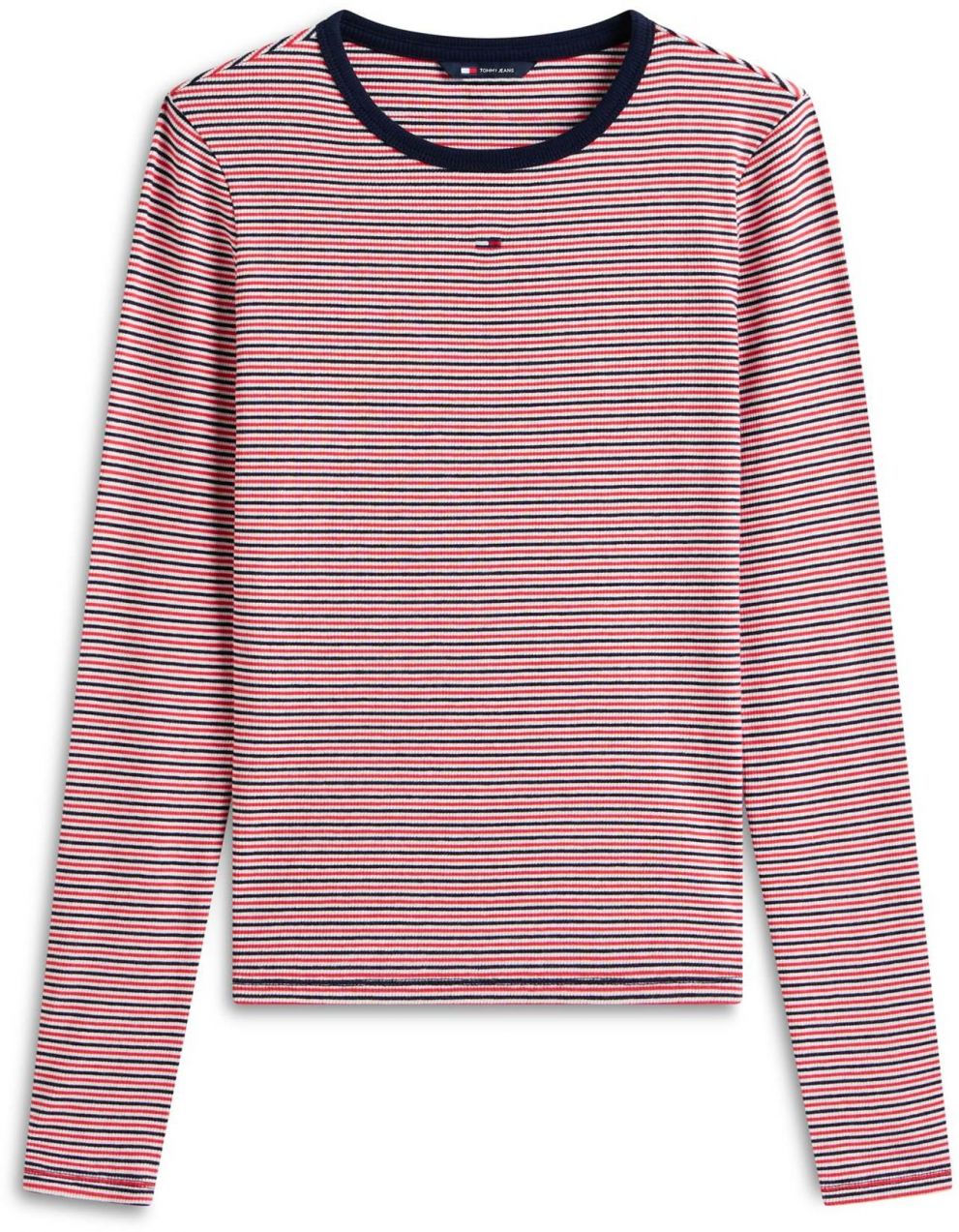 Tommy Jeans Tričko 'Essential'  námornícka modrá / červená / biela