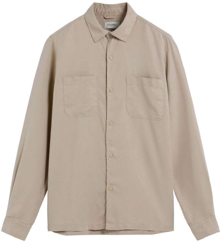 Scalpers Košeľa  béžová