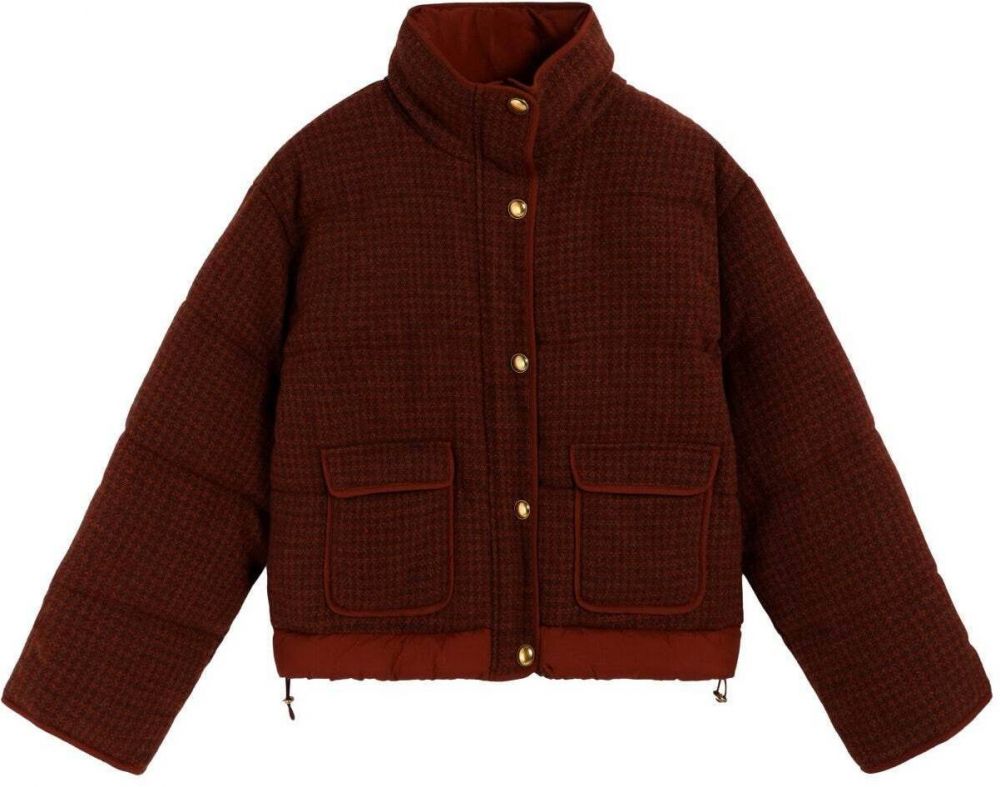 Scalpers Prechodná bunda  hrdzavo červená / čerešňová