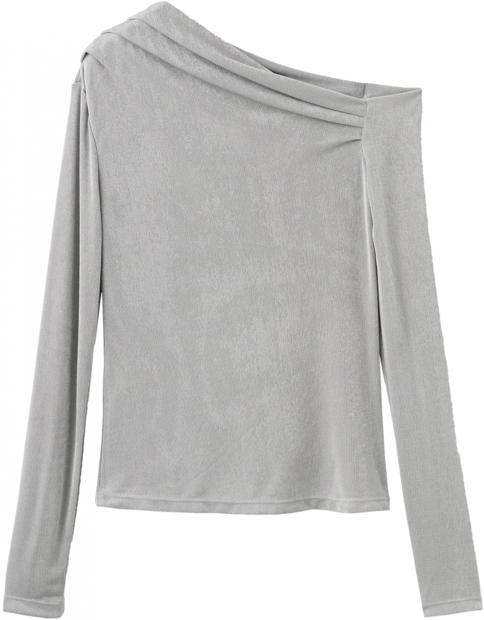 MANGO Tričko 'CREPONI'  striebornosivá