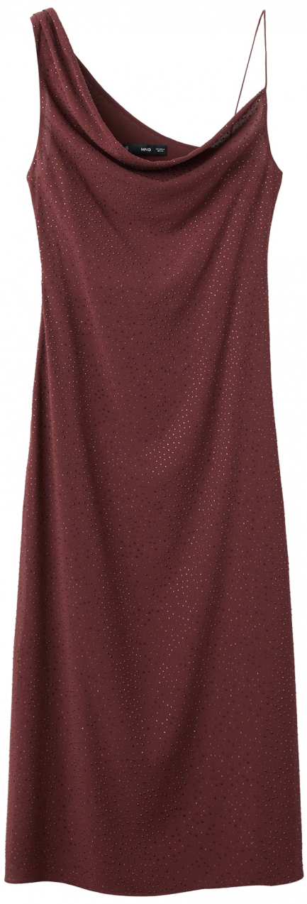 MANGO Šaty 'WEDY'  tmavočervená