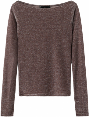 MANGO Tričko 'XLALI'  bordová