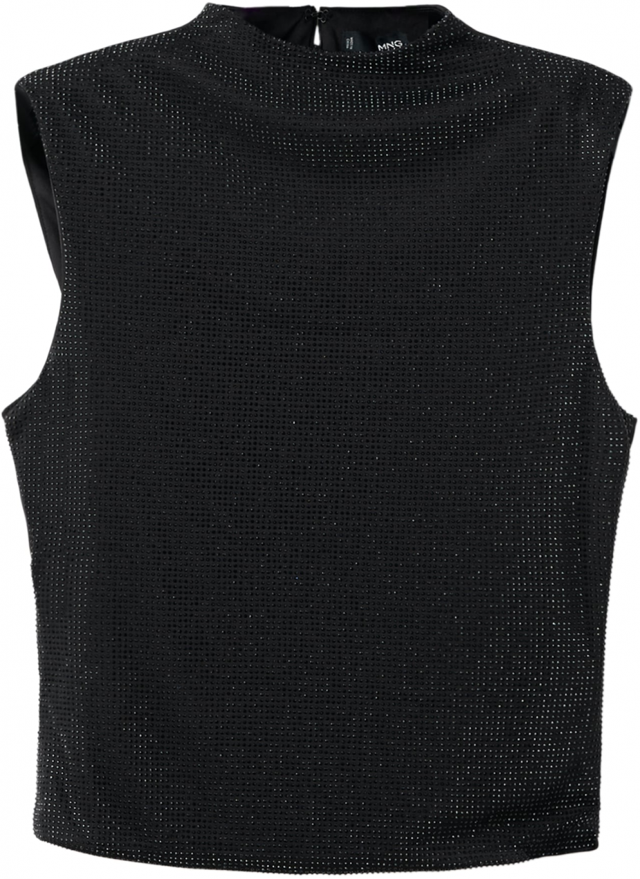 MANGO Top 'XCHER'  čierna