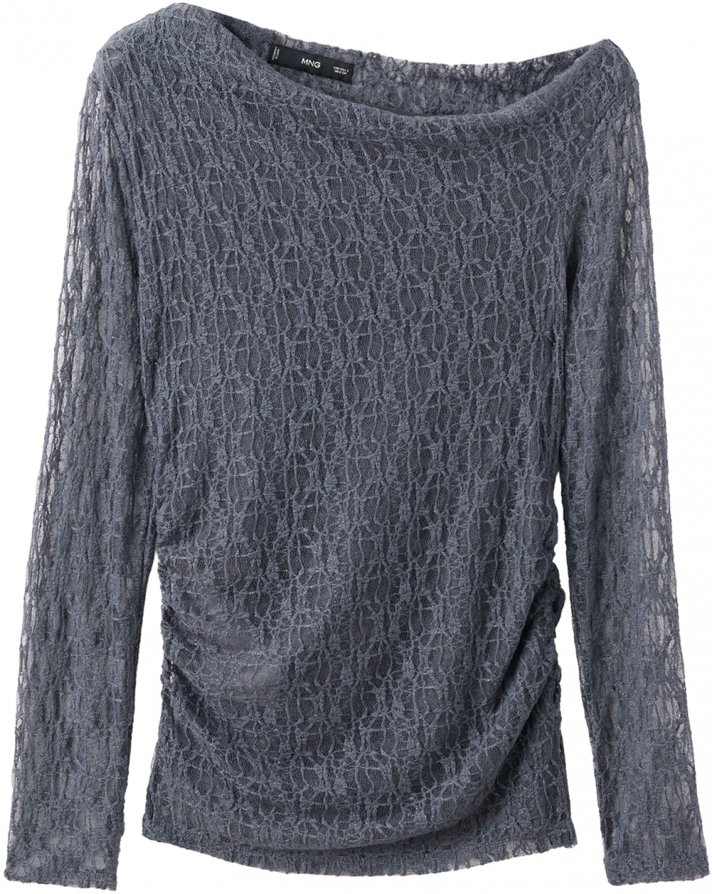 MANGO Blúzka 'XPATRI'  čadičová