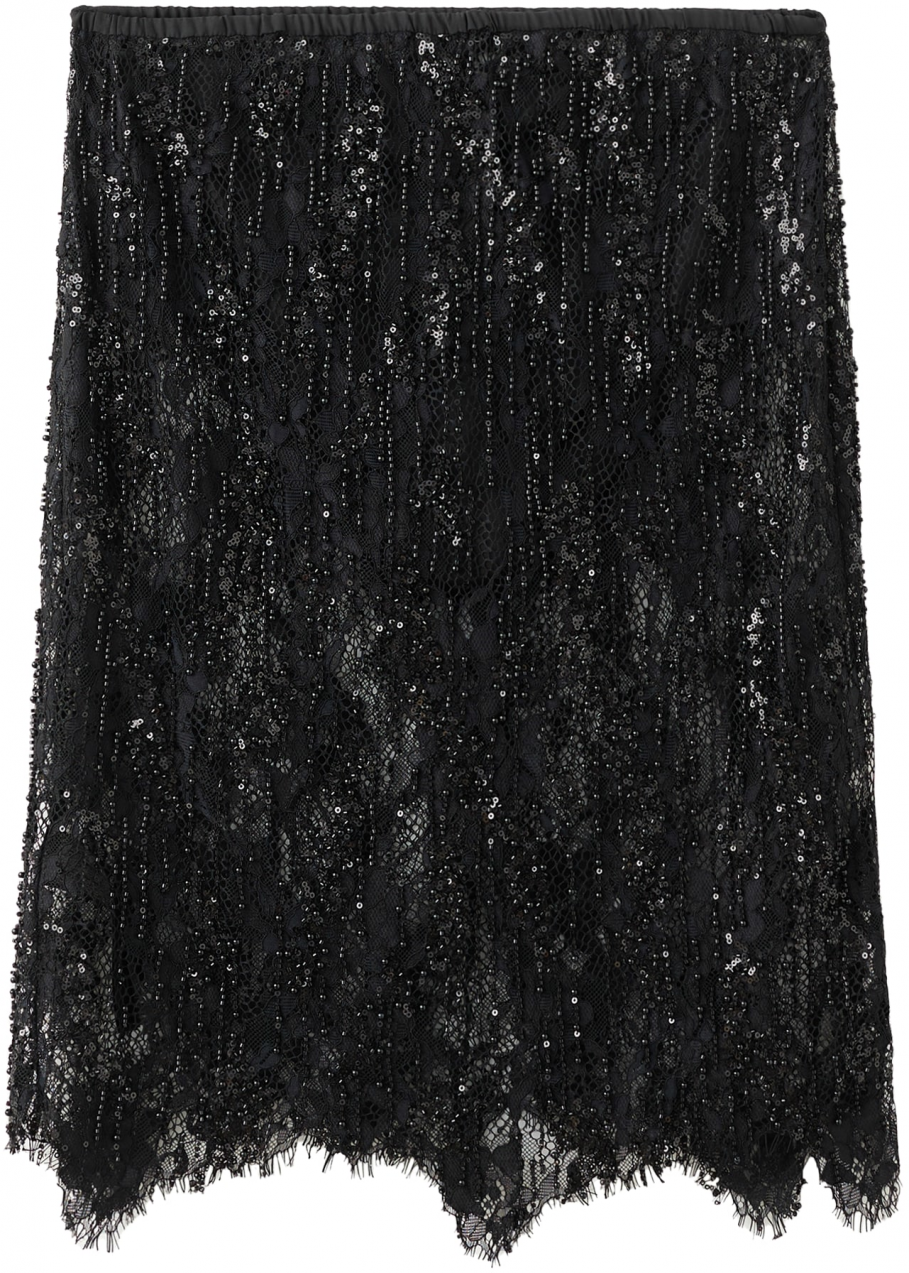 MANGO Sukňa 'GEMMA'  čierna