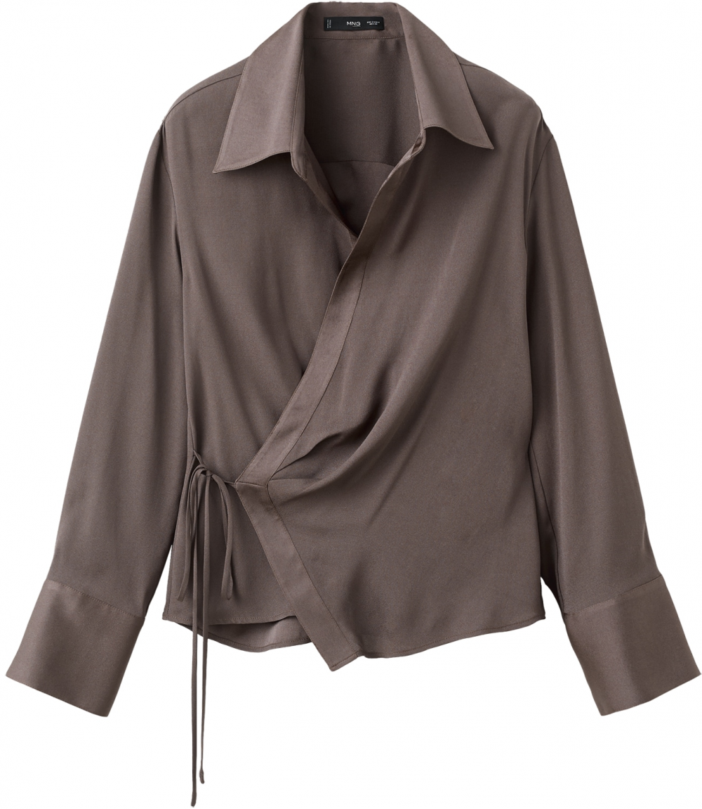 MANGO Blúzka 'RIDER'  brokátová