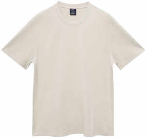 MANGO MAN Tričko 'KIMI'  béžová