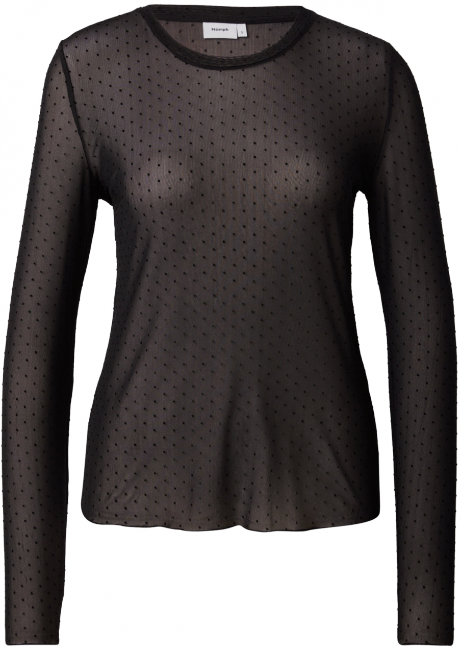 NÜMPH Tričko 'JINNIE'  čierna