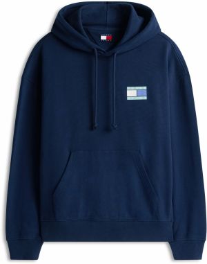 Tommy Jeans Mikina  námornícka modrá / mätová / biela