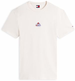 Tommy Jeans Tričko  biela