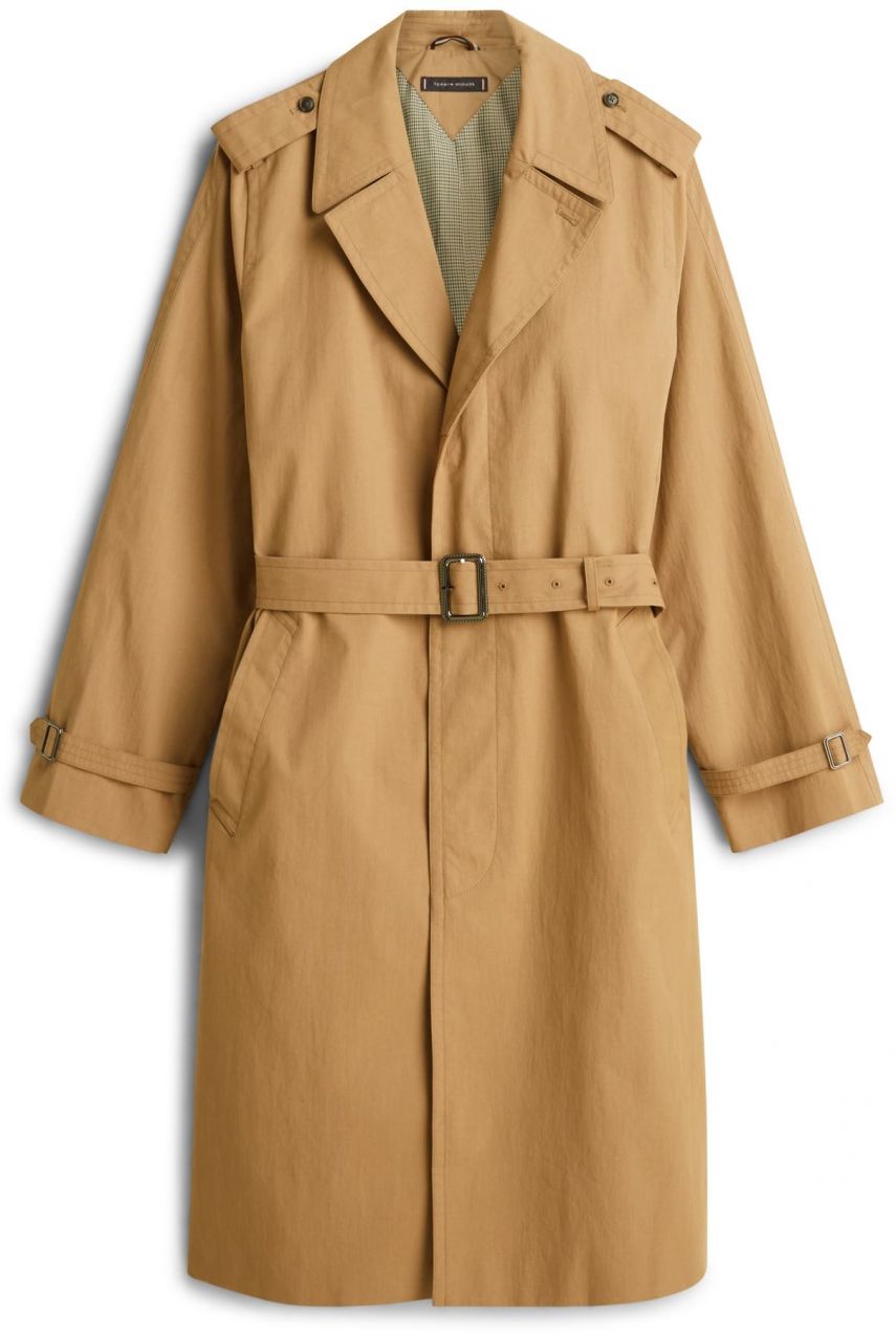 TOMMY HILFIGER Prechodný kabát  piesková