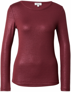 s.Oliver Tričko  bordová