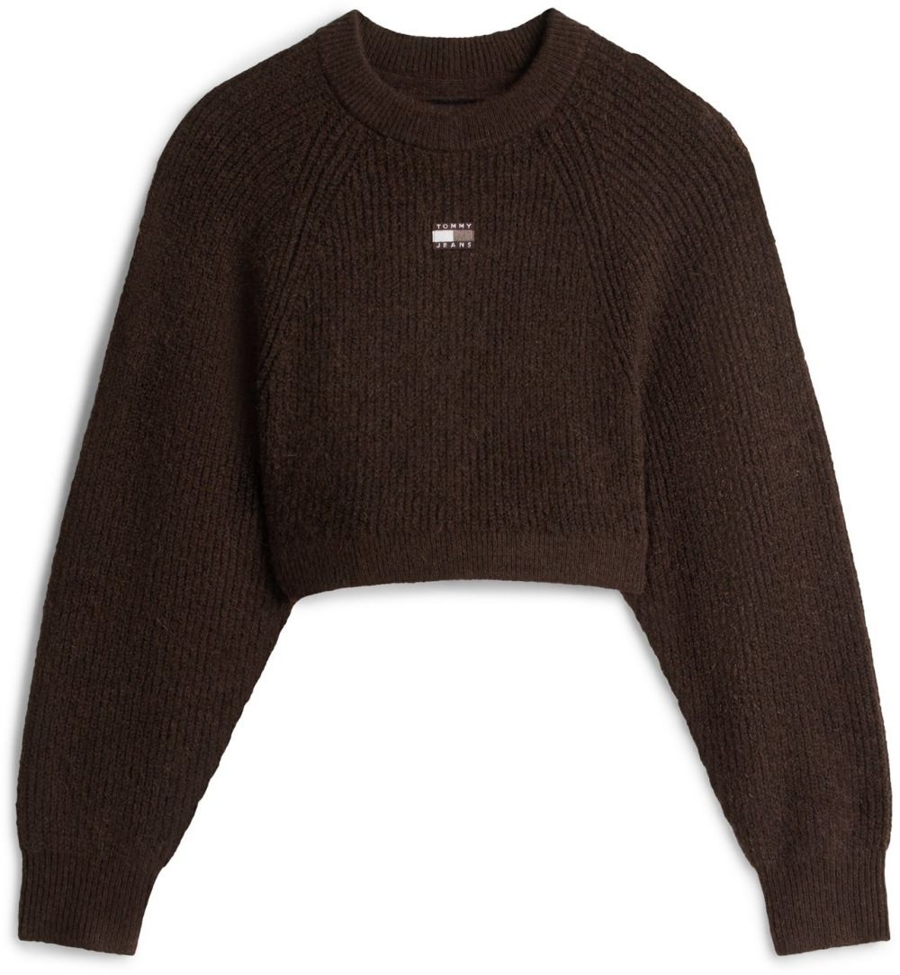Tommy Jeans Sveter  hnedá