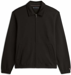 TOMMY HILFIGER Tepláková bunda 'ESSENTIAL'  čierna