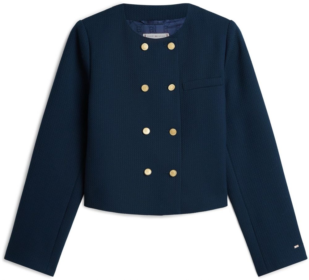 TOMMY HILFIGER Prechodná bunda  námornícka modrá