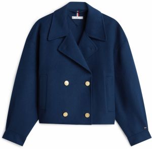 TOMMY HILFIGER Prechodná bunda  tmavomodrá