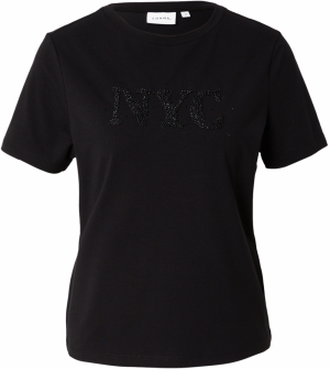 COMMA Tričko  čierna