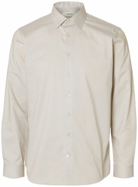 SELECTED Košeľa  piesková