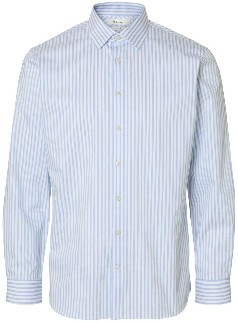 SELECTED Košeľa  svetlomodrá / biela