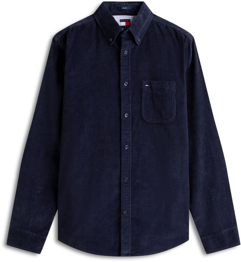 Tommy Jeans Košeľa  námornícka modrá