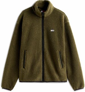 Tommy Jeans Prechodná bunda  olivová
