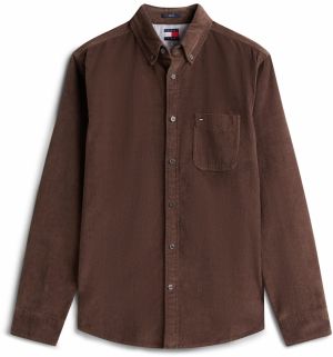 Tommy Jeans Košeľa  čokoládová