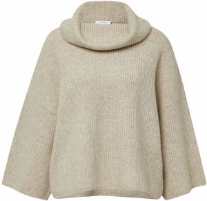 COMMA Sveter  kapučíno