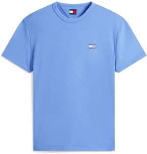 Tommy Jeans Tričko  svetlomodrá / biela