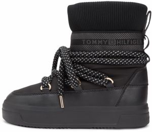 TOMMY HILFIGER Snehule  čierna