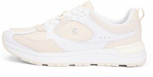 TOMMY HILFIGER Nízke tenisky  béžová / biela