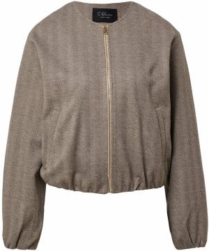 s.Oliver Prechodná bunda  hnedá