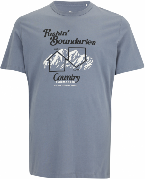 s.Oliver Tričko  modrosivá / čierna / biela