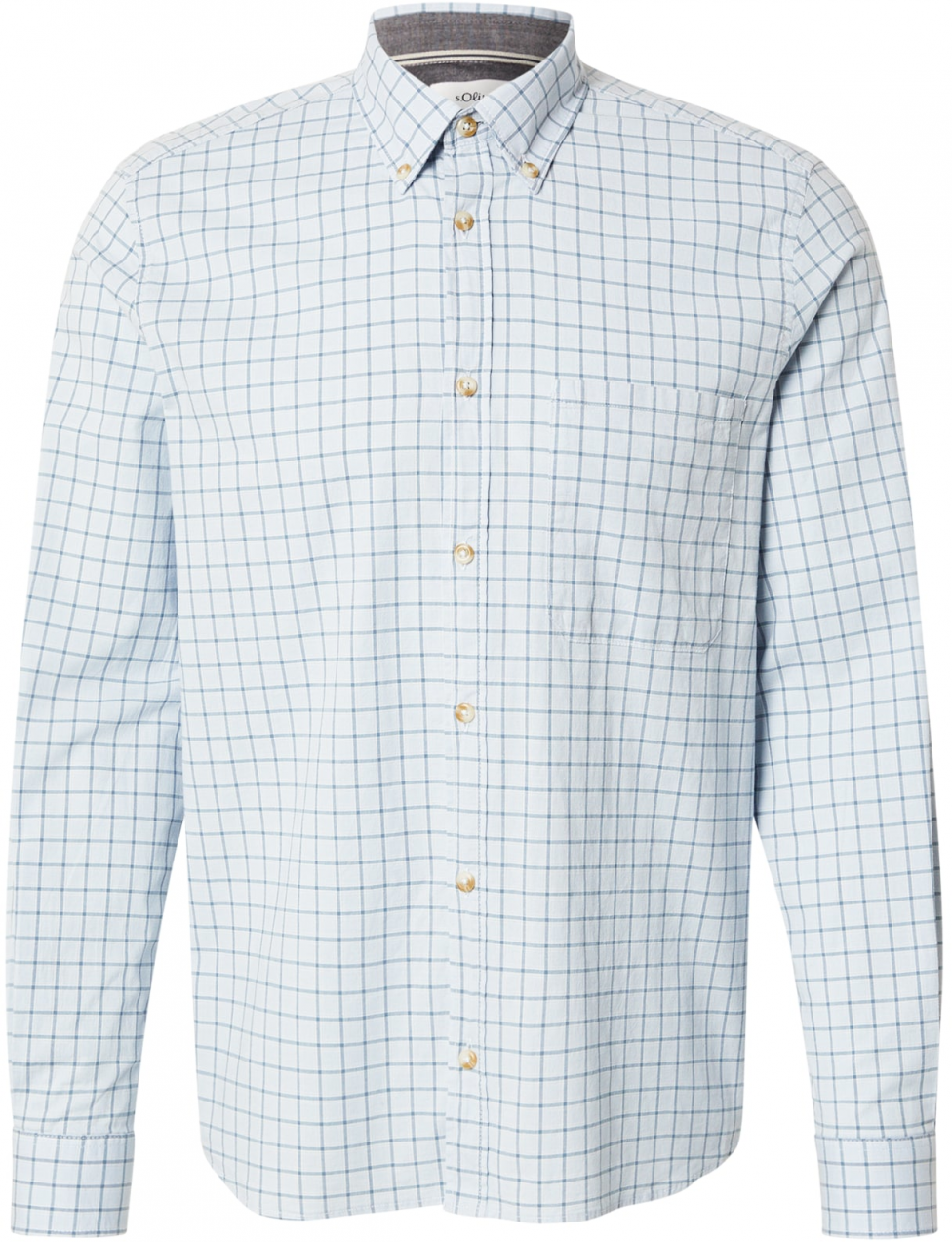 s.Oliver Košeľa  modrá / svetlomodrá