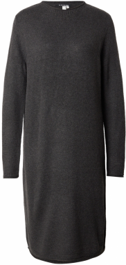 QS Pletené šaty  čierna