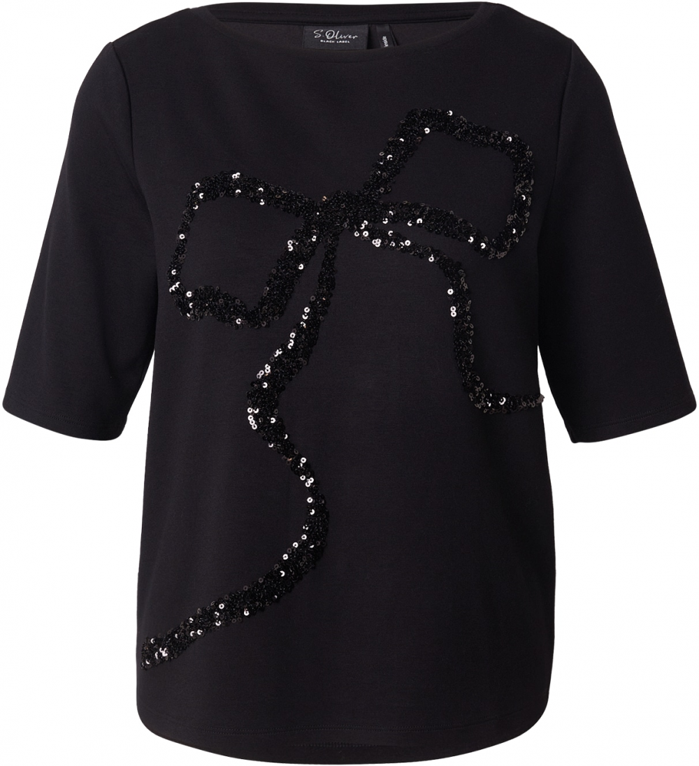 s.Oliver Tričko  čierna
