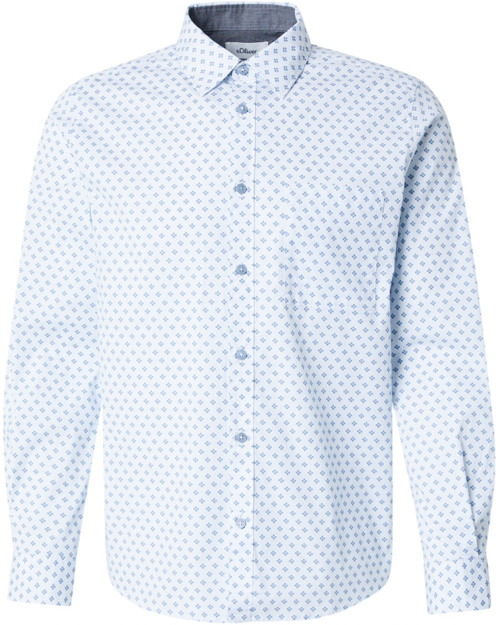 s.Oliver Košeľa  námornícka modrá / svetlomodrá